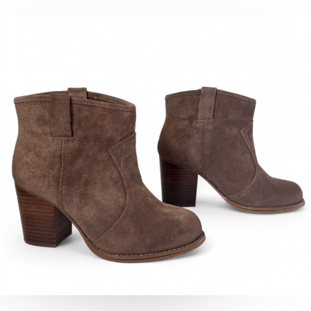 Splendid Women’s Brown Lakota Heeled Ankle Boot Booties size 6